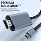🔥 4K USB-C – HDMI | Plug & Play, hanggal, gyors adatátvitellel
