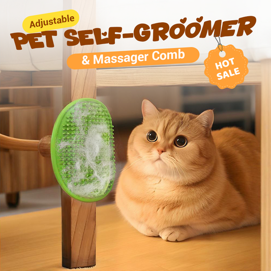 🐱Állítható állatápoló és masszírozó fésű