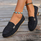 🌸Tavaszi akció🌸Női divat: leopárdmintás patchwork loafer