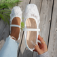 👡 MOST 50% KEDVEZMÉNY! 🌸 Női csipkés, lélegző, négyzetes orrú balettcipő