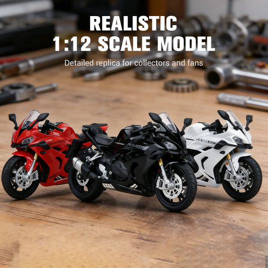 🏍️🎁1:12 méretarányú motorkerékpár modell