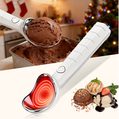 🍨 Villámmelegedő jégkrém kanál – sima felvétel