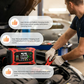 🚗⚡ 12 V-os, 6 A-es intelligens autóakkumulátor-töltő – Pulse Repair technológia, automatikus karbantartás és kénmentesítés