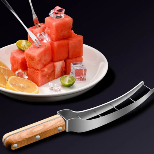 🍉Quick-Cut rozsdamentes acél görögdinnye-kockázó