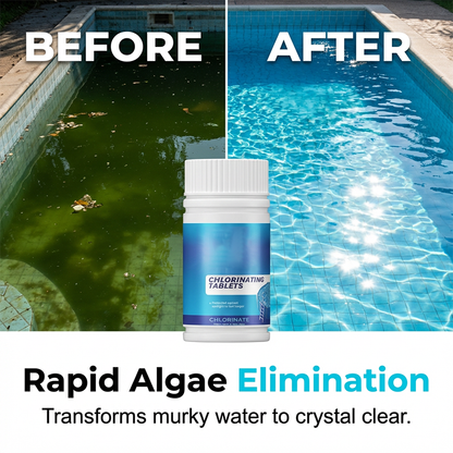 🧼🌊 Buborékos Medencetisztító Tabletták
