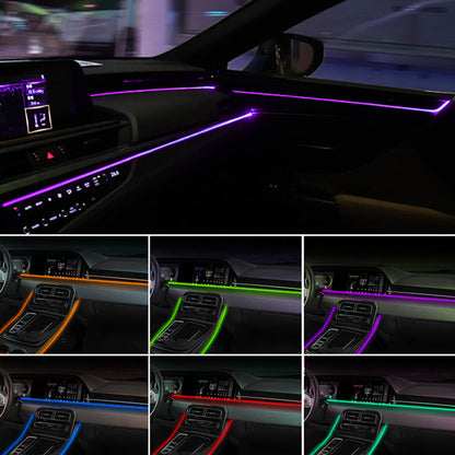 💡🚘 Autó Belső Hangulat Neoncsík