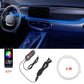 💡🚘 Autó Belső Hangulat Neoncsík