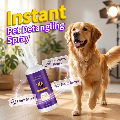 😺 Gyengéd Szőrkibontó Spray: Fájdalommentes Fésülés Kutyáknak és Macskáknak – Raktáron! ✨