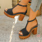 ✨👠 Elegáns Platform Női Szandál