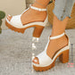 ✨👠 Elegáns Platform Női Szandál