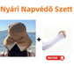 👒 Széles Karimájú Napkalap UV-Védelemmel