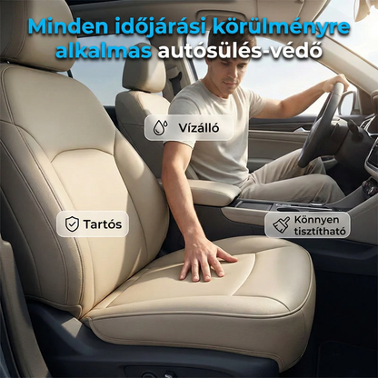 🚙🛋️ PU-bőr Autóüléspárna, Ergonomikus