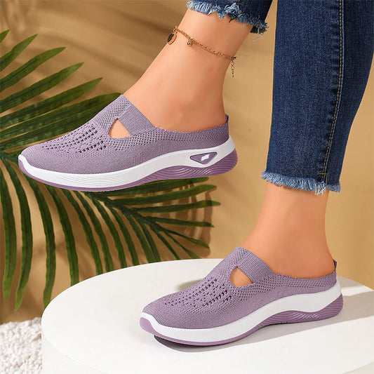 👟☁️ Légpárnás Hálós Női Slip-On Cipő