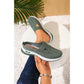 👟☁️ Légpárnás Hálós Női Slip-On Cipő
