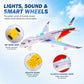 ✈️ Hanggal és LED-es világítással ellátott elektromos modellrepülőgép