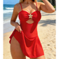 🐚 Tengeri csillag díszes áttört női bikini
