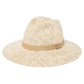 🌞👒Összecsukható női kötött napellenző kalap – Elegáns fedora stílus UV-védelemmel