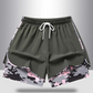 Női 2 az 1-ben sport short – Beépített belső réteggel, állítható derékpánttal | 8 szín | XS–2XL