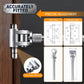 🔧✨ Univerzális Ajtópánt Kulcs: Egykezes Precizitás és Profi Beállítás! 🚪