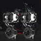 🏍️✨ Legkelendőbb motoros LED keresőlámpák –💡 kétsugaras, nagy intenzitású, vízálló, hatékony hűtés, univerzális 12‑80V 🔧