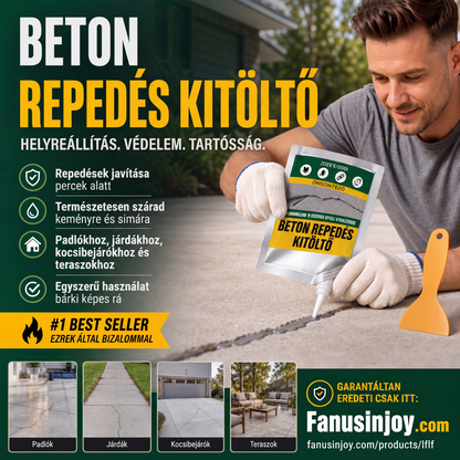 🔥Korlátozott ideig 50% kedvezmény! 🧱Egy kattintással javítható, és a tárgyak újszerűvé válnak! ✨️Vízálló betonrepedés-töltő és -tömítő