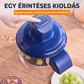 💥 50% KEDVEZMÉNY! 🍓 Átlátszó elektromos gyümölcs‑zöldséghámozó – gyors és praktikus konyhai segédeszköz