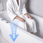 🛀 Csúszásgátló kádlépcső stabil rögzítéssel, praktikus tárolórekesszel a fürdőszobában 🧼