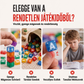 🧲 Mágneses betű és szám kockák kisgyermekeknek
