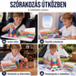 🧲 Mágneses betű és szám kockák kisgyermekeknek