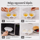 🥚Mikrohullámú Tojásfőző: Villámgyors és Tökéletes Reggeli!🍳