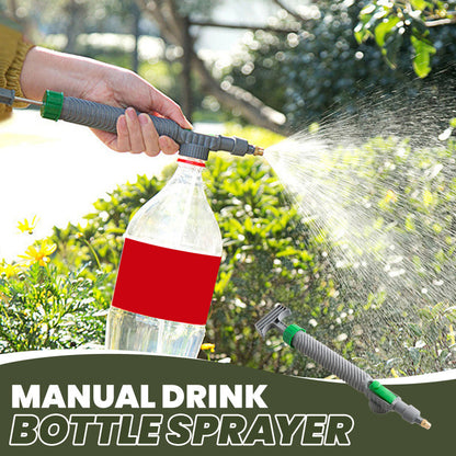 🥤⚙️ Kézi italos permetező állítható fúvókával – Praktikus kézi szórófej italokhoz, konyhai használatra