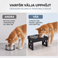 🐕 Állítható magasságú állatetető – Cicáktól nagy kutyákig