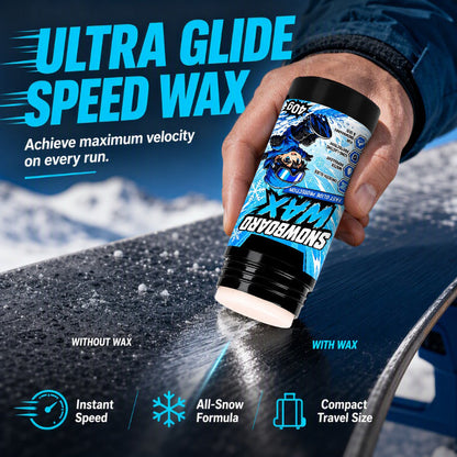 🏂1+1 INGYEN❄️Berzselhető snowboard ultra sikló gyorsasági wax