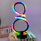 ✨Elegáns, spirál alakú LED-asztali lámpa – 3 fényszínnel és USB-táplálással
