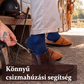 👢✨Ergonómikus T‑fogantyús rozsdamentes acél csizmahúzó, praktikus segédeszköz