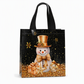 🎁 Fekete karácsonyi ajándéktasak – Elegáns csomagolás az ünnepi ajándékokhoz 🎄