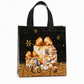 🎁 Fekete karácsonyi ajándéktasak – Elegáns csomagolás az ünnepi ajándékokhoz 🎄