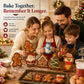 🎄 Karácsonyi mini piteformák – Süteményformák Mikulás, mézeskalács és rénszarvas mintákkal🎂