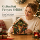 🎄 3D gyöngyös karácsonyi díszkészlet – Készíts egyedi ünnepi dekorációt otthonodba ✨