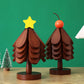 🎄Összecsukható fa alakú faforgács-készlet forró ételekhez és alátétekhez💝