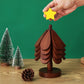 🎄Összecsukható fa alakú faforgács-készlet forró ételekhez és alátétekhez💝