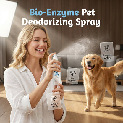🐾✨ Biológiailag lebomló enzim alapú állati szagtalanító spray: Gyökereknél fogva szünteti meg a szagokat 🛡️🌿