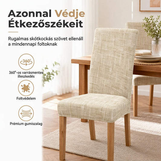 🪑 Kockás Székhuzat | Egész éves védelem, tökéletes illeszkedés 🧵
