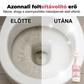💧🚽 Habzó fürdőszoba-tisztítószer | Gyorsan feloldja a szennyeződéseket