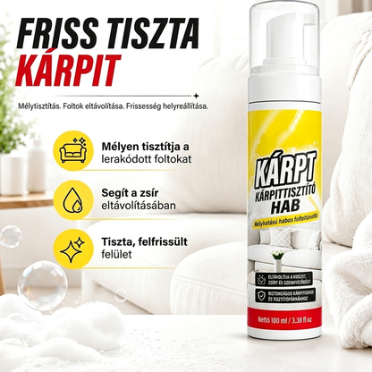 🧴 Kanapékhoz és székekhez alkalmas habos textiltisztító