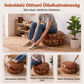 🪑✨Műbőr 2 az 1-ben tárolós lábtartó – bohém stílusú kialakítás, amely ülőalkalmatosságot és tárolóhelyet egyesít