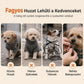 🐶 Meleg téli kutyaruha fényvisszaverő csíkokkal és hámokkal kicsi és közepes testű kutyák számára