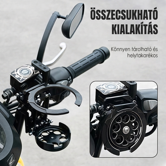 🚴 Összecsukható kerékpáros palacktartó – kompakt, lecsúszásgátló kerékpáros palacktartó🥤