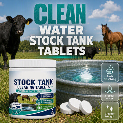 💧🐄Gyorsan oldódó tabletták a haszonállatok víztartályainak tisztításához