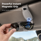 🕶️ IDŐKORLÁTOS 50% KEDVEZMÉNY 🚗 Autós napszemüveg-tartó — mágneses bőrkapocs, jegy- és kártyatartó